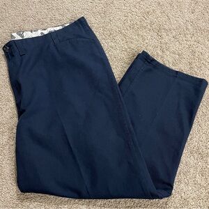 Ben‎ Davis Canvas Pants Mens Size 50x29 Navy Blue Gorilla Cut Workwear Logo